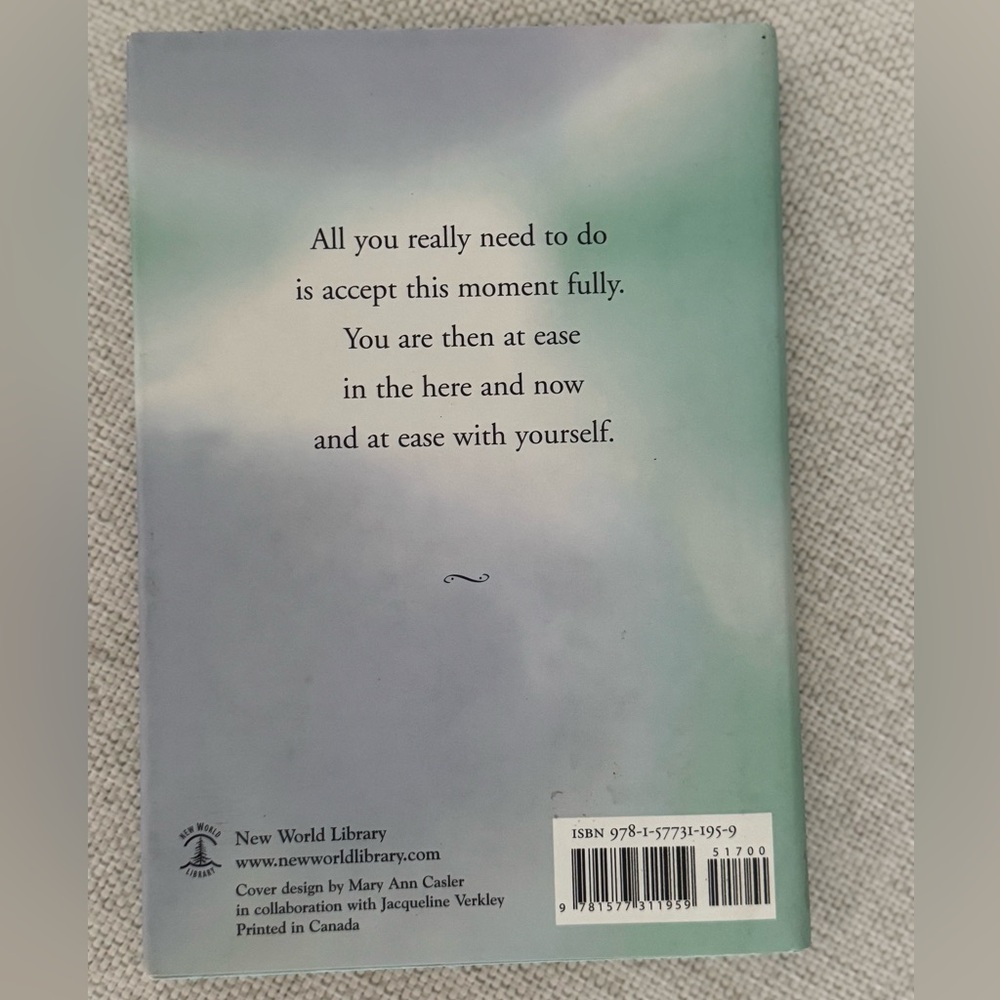 Practicing the Power of Now by Eckhart Tolle - Hard cover mini - Picture 3 of 3